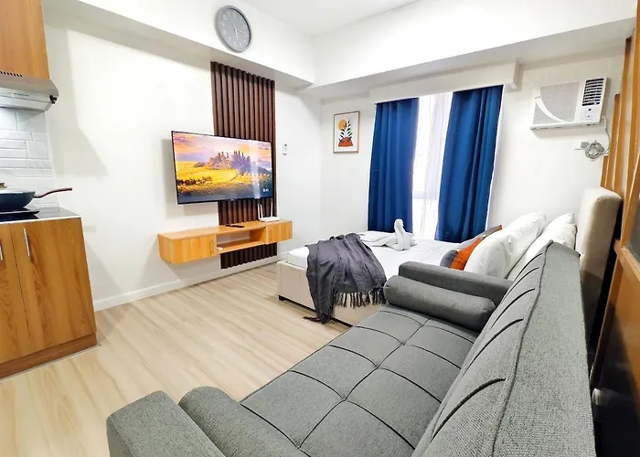 Apartment 3102t4 Avida Riala It Park Unit 50 Smart Tv Cozy *